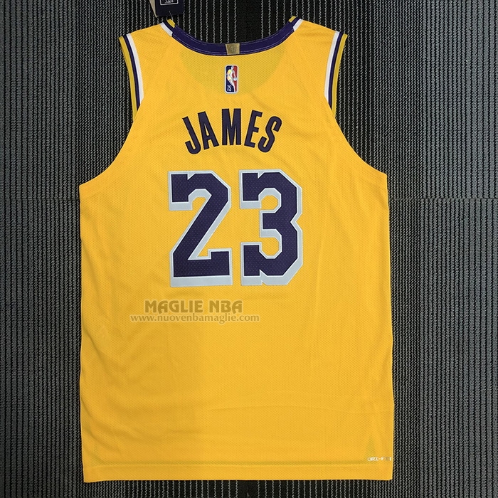 Maglia
 LeBron James NO 23 Los Angeles Lakers Icon Autentico
 Giallo
